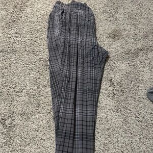 Torrid Gray Plaid Joggers